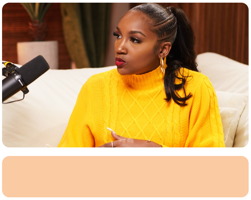 Brittany Rogers speaking during a recorded conversation