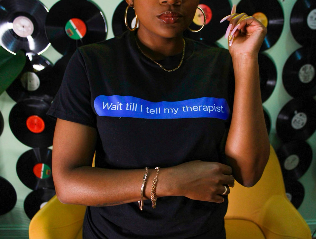 Wait Till I Tell My Therapist tee product image